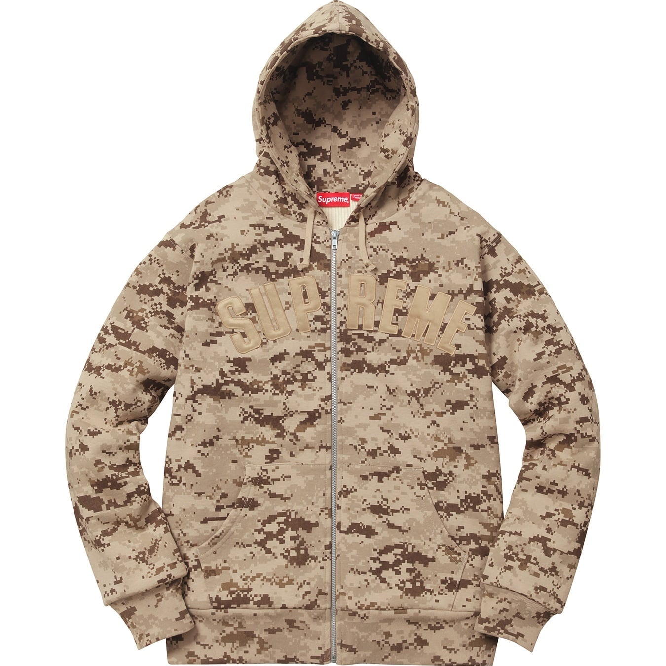 Arc Logo Thermal Zip Up Sweatshirt view 9
